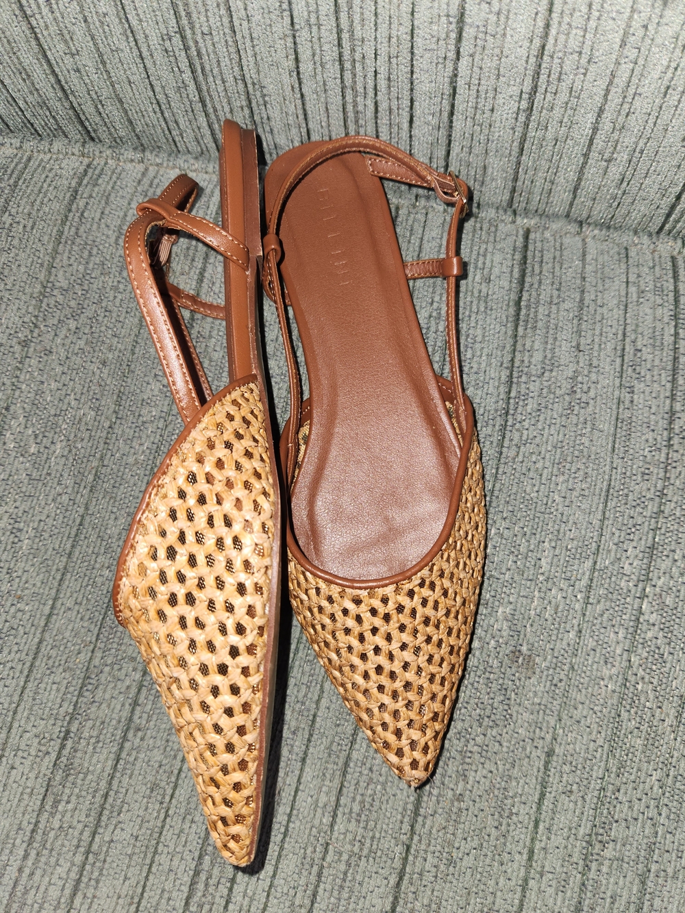 🍉Billini Woven Slingback Flats